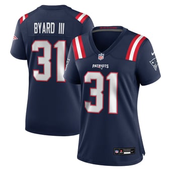 Women's Nike Kevin Byard III Navy New England Patriots Team Game Jersey