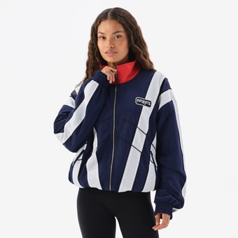 Unisex  Navy New England Patriots Full-Zip Windbreaker Jacket
