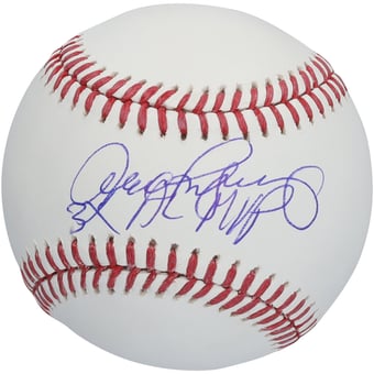 "Alex Rodriguez New York Yankees Autographed Baseball with ""3X AL MVP"" Inscription"
