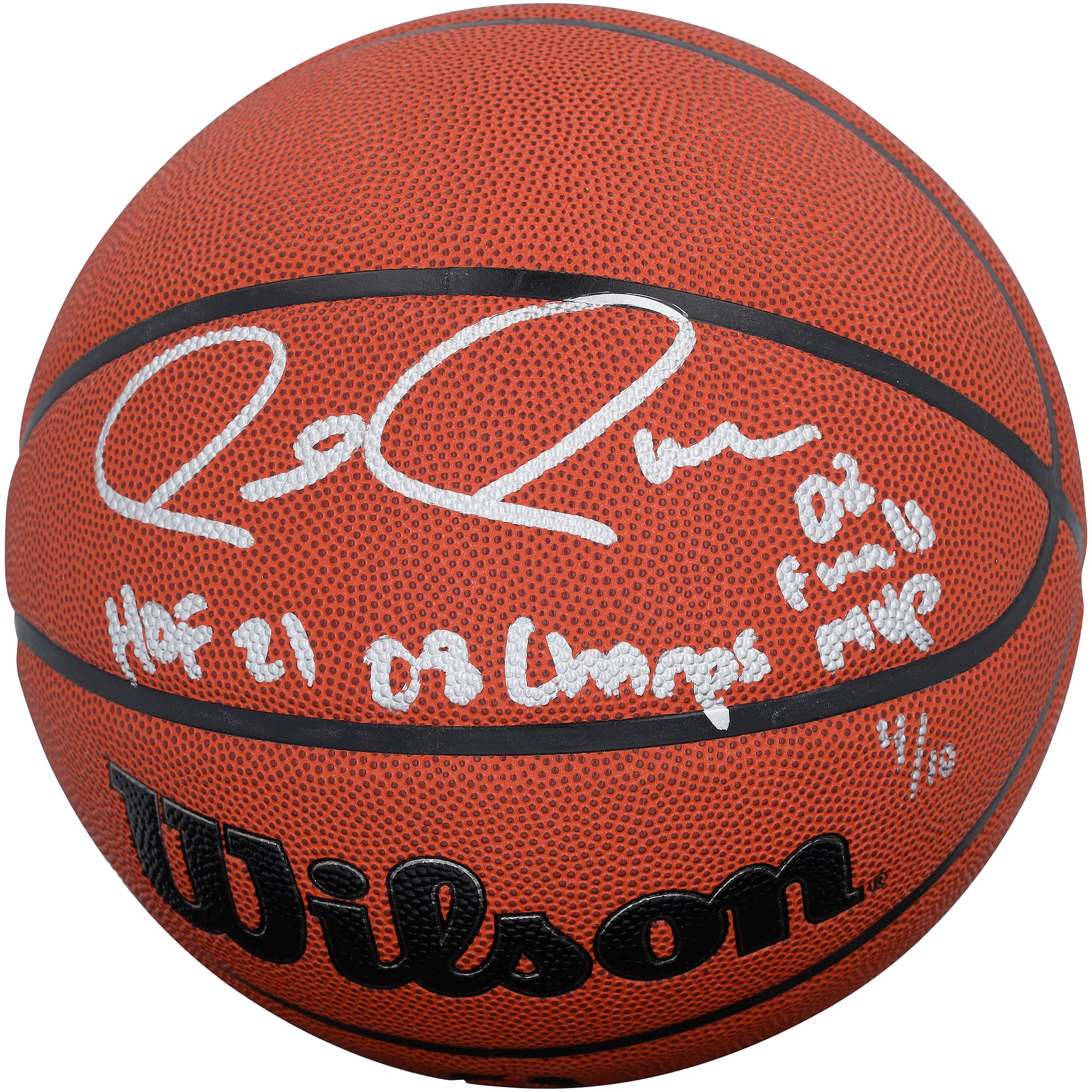 Paul Pierce Boston Celtics Autographed Wilson Authentic Series Indoor/Outdoor Basketball with Multiple Inscriptions