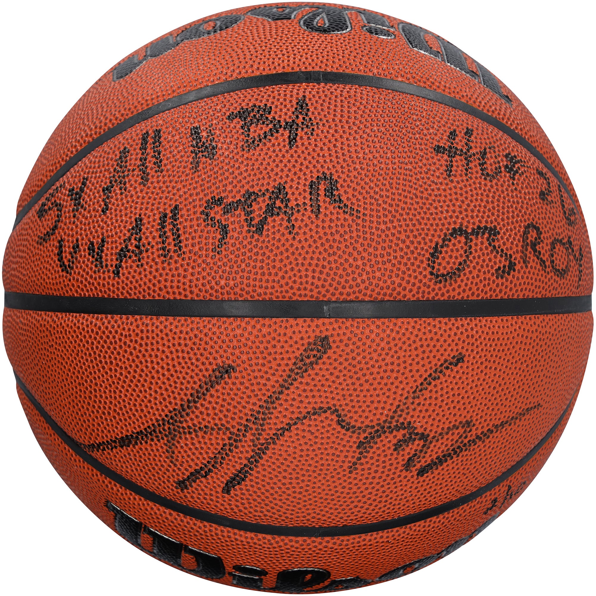 Amar'e Stoudemire Phoenix Suns Autographed Wilson Authentic Series Indoor/Outdoor Basketball with Multiple Inscriptions - Limited Edition of 10