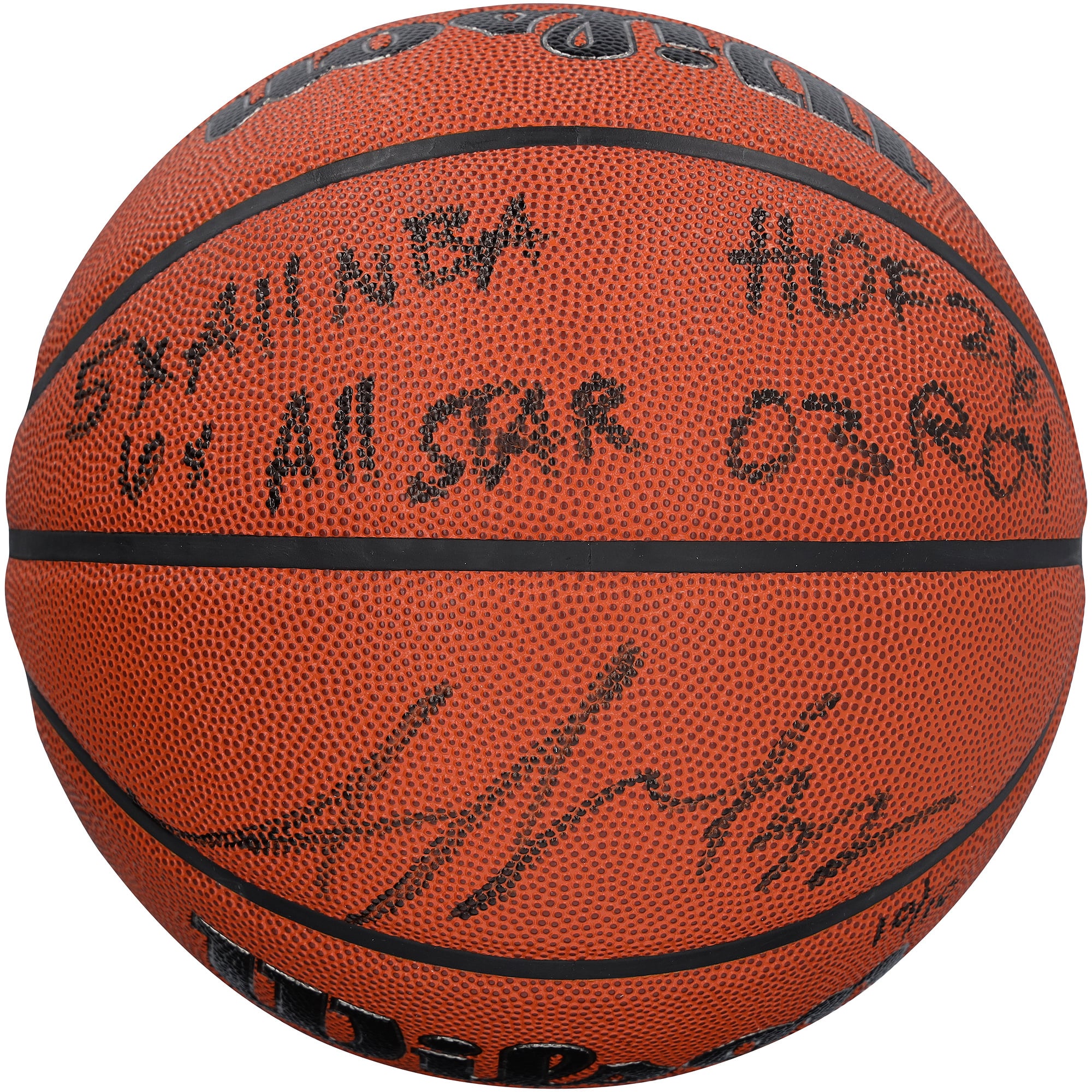 Amar'e Stoudemire Phoenix Suns Autographed Wilson Authentic Series Indoor/Outdoor Basketball with Multiple Inscriptions - Limited Edition #10/10