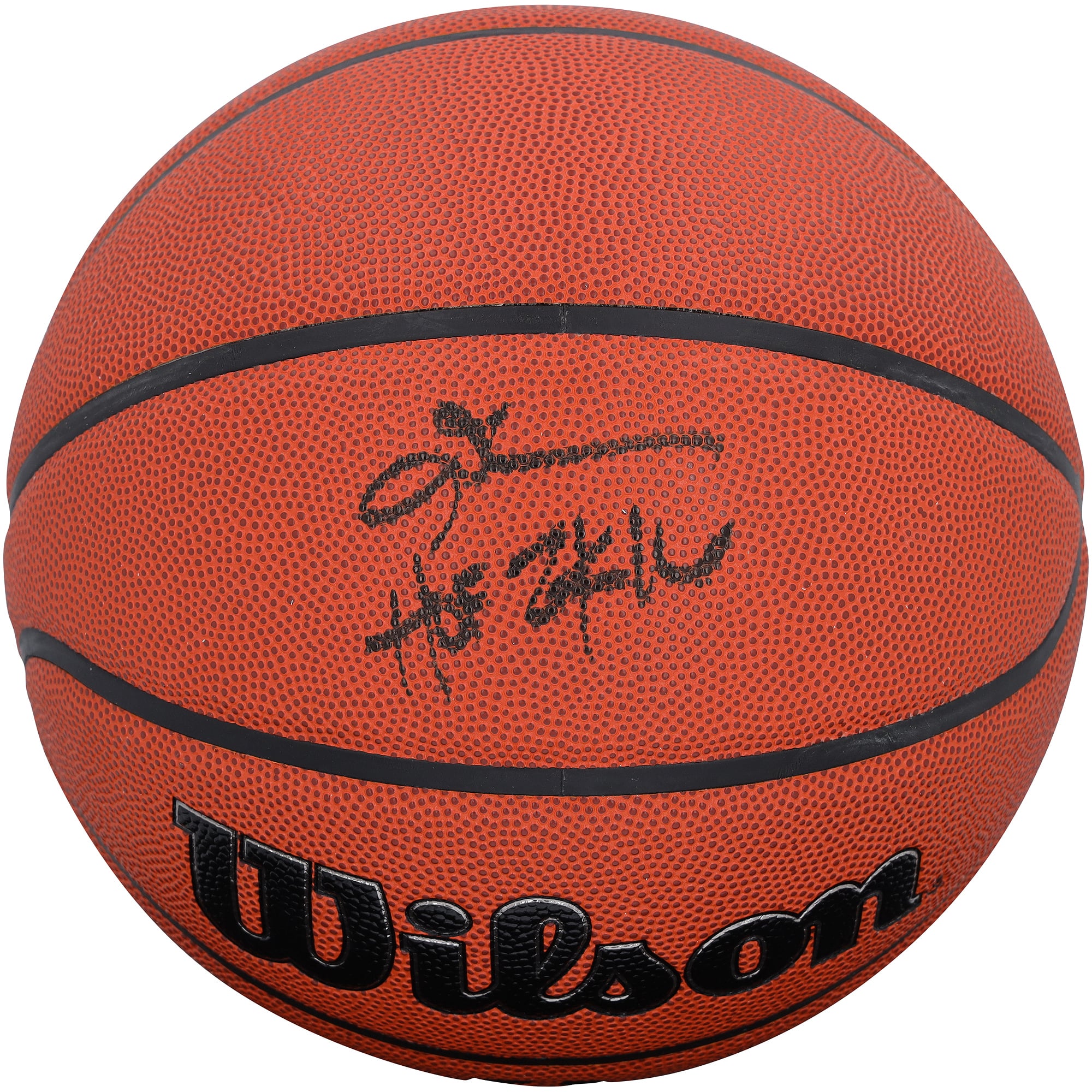 Allen Iverson Philadelphia 76ers Autographed Wilson Authentic Series Indoor/Outdoor Basketball with "HOF 2K16" Inscription
