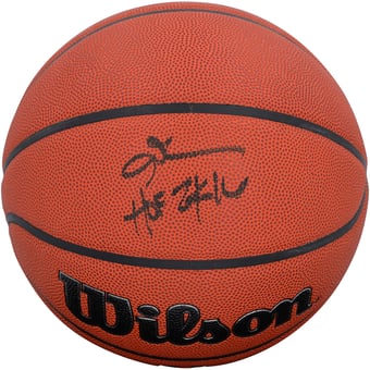 Allen Iverson Philadelphia 76ers Autographed Wilson Authentic Series Indoor/Outdoor Basketball with "HOF 2K16" Inscription