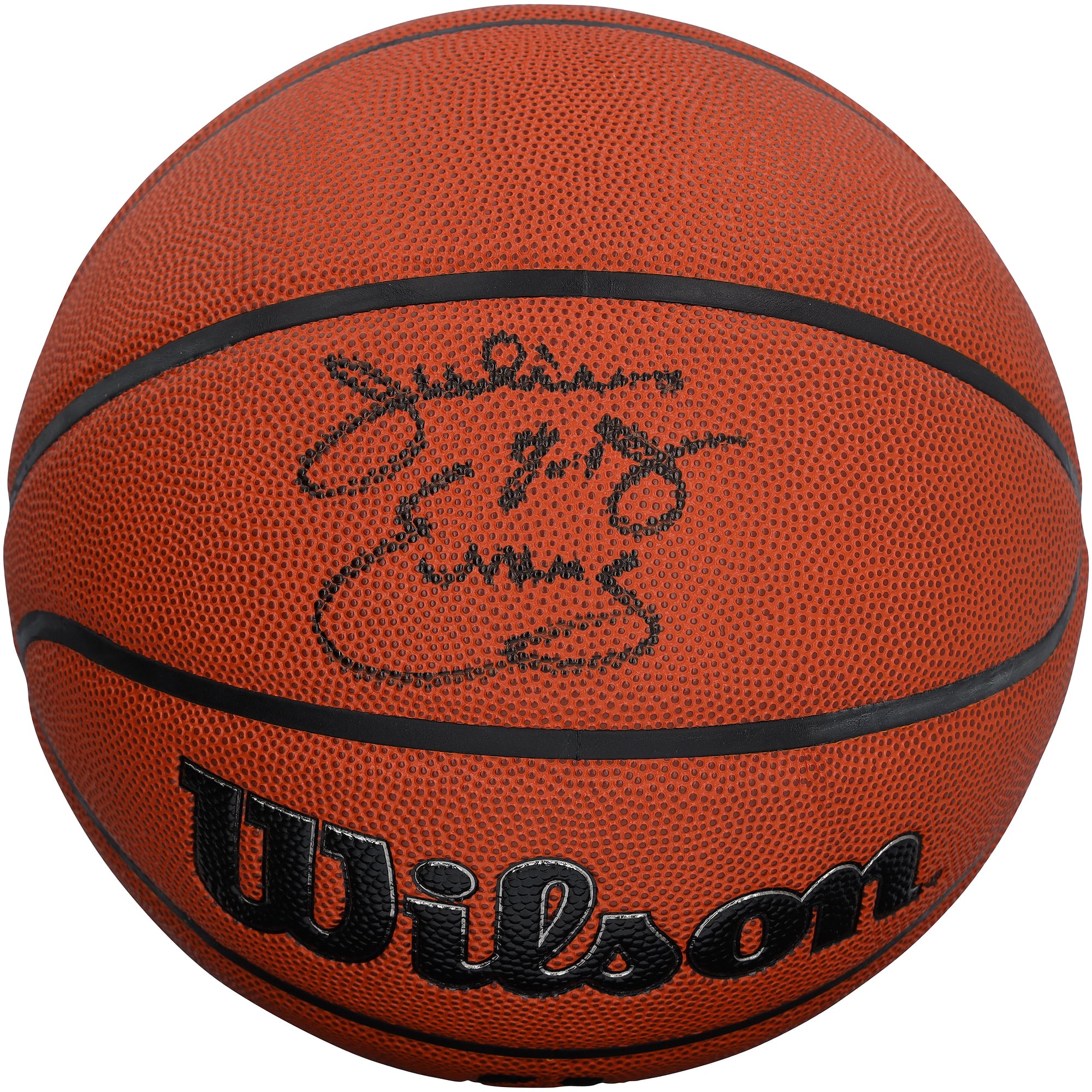 Julius Erving Philadelphia 76ers Autographed Wilson Authentic Series Indoor/Outdoor Basketball - Black Ink