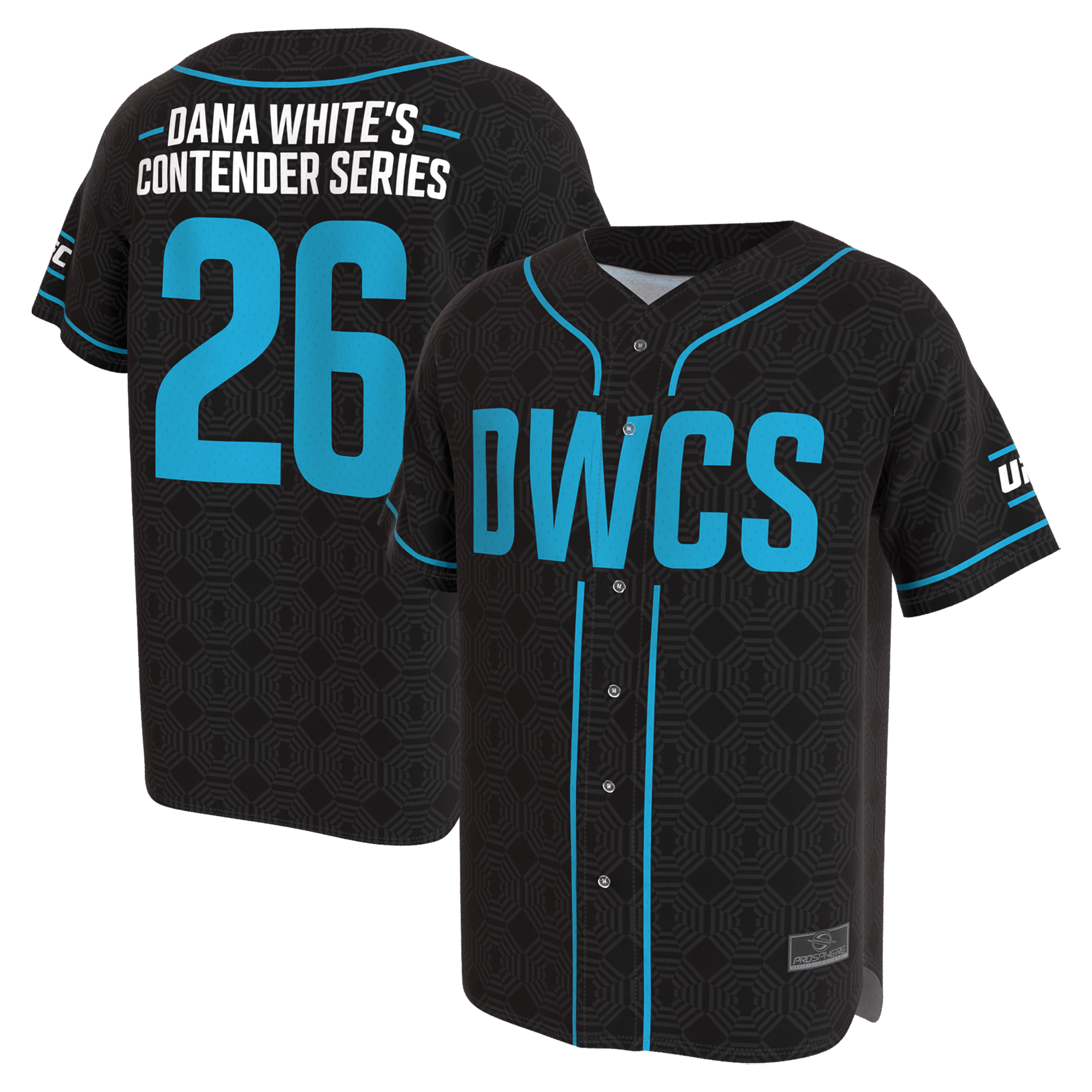 Youth ProSphere Black Contender Series Baseball Fashion Jersey