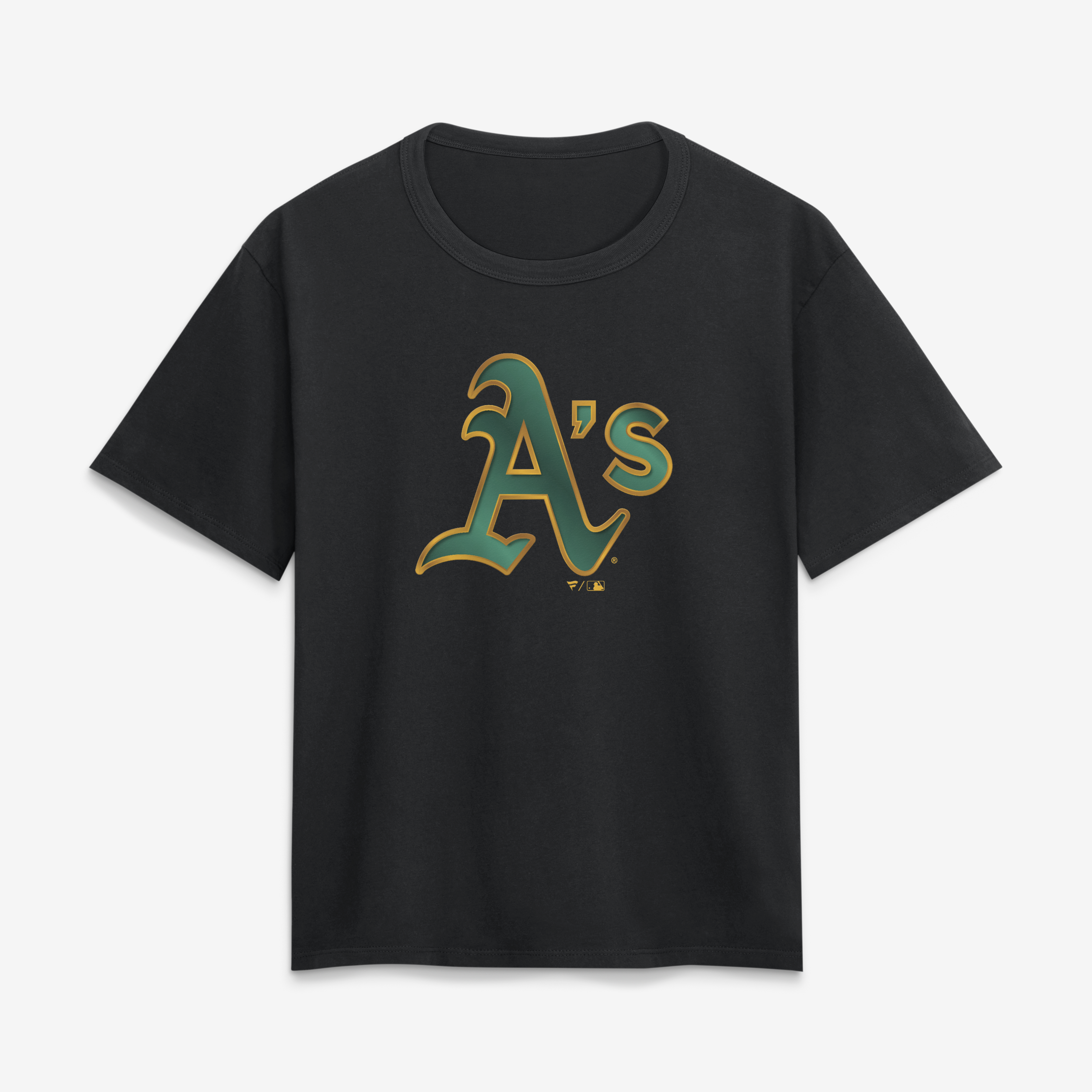 Women’s Black Athletics Metallic Mascot T-Shirt Women’s Black Athletics Metallic Mascot T-Shirt