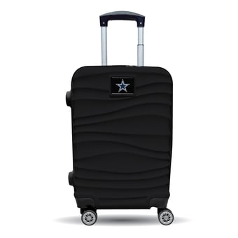 MOJO Dallas Cowboys Black Color Blitz Carry-On Hardcase Spinner Luggage