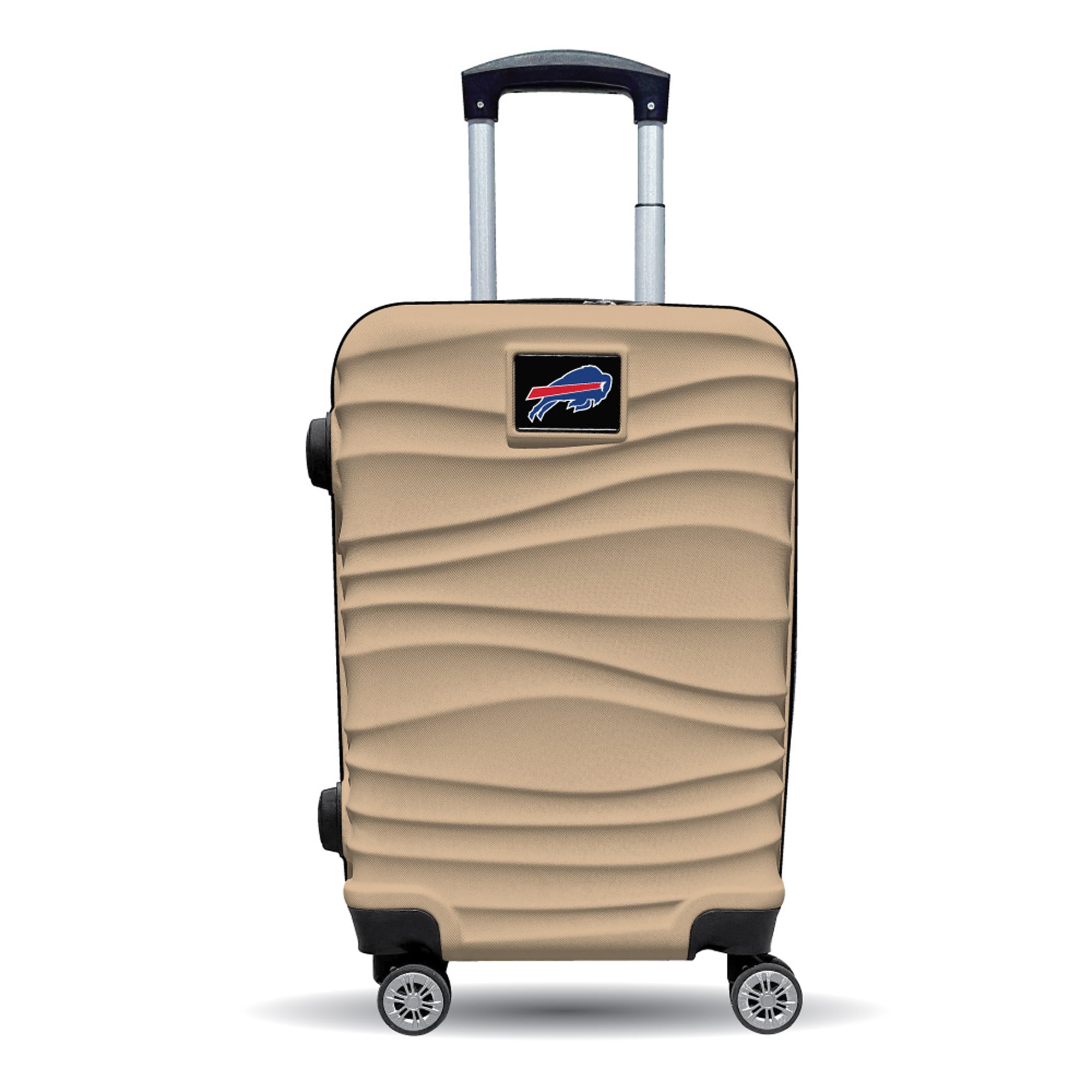 MOJO Buffalo Bills Tan Color Blitz Carry-On Hardcase Spinner Luggage