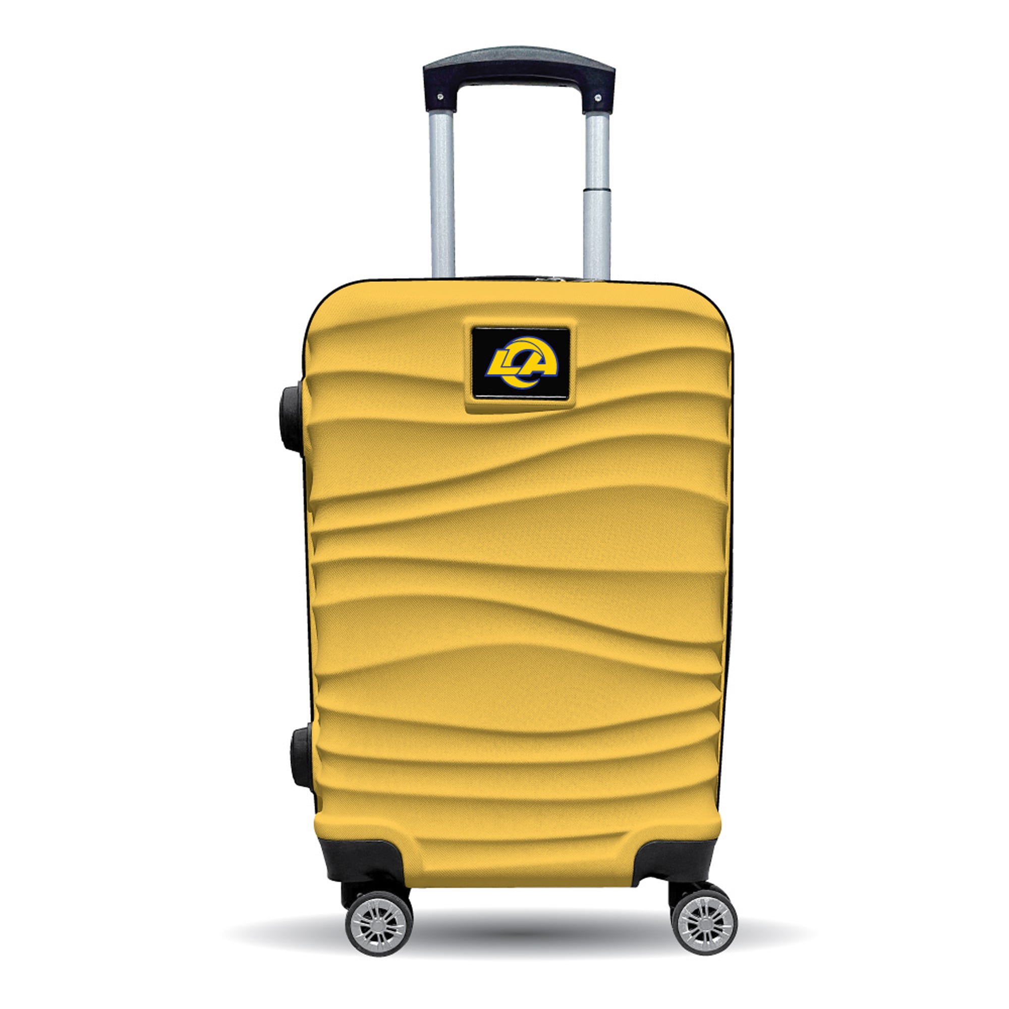 MOJO Los Angeles Rams Gold Color Blitz Carry-On Hardcase Spinner Luggage