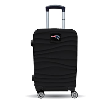 MOJO New England Patriots Black Color Blitz Carry-On Hardcase Spinner Luggage