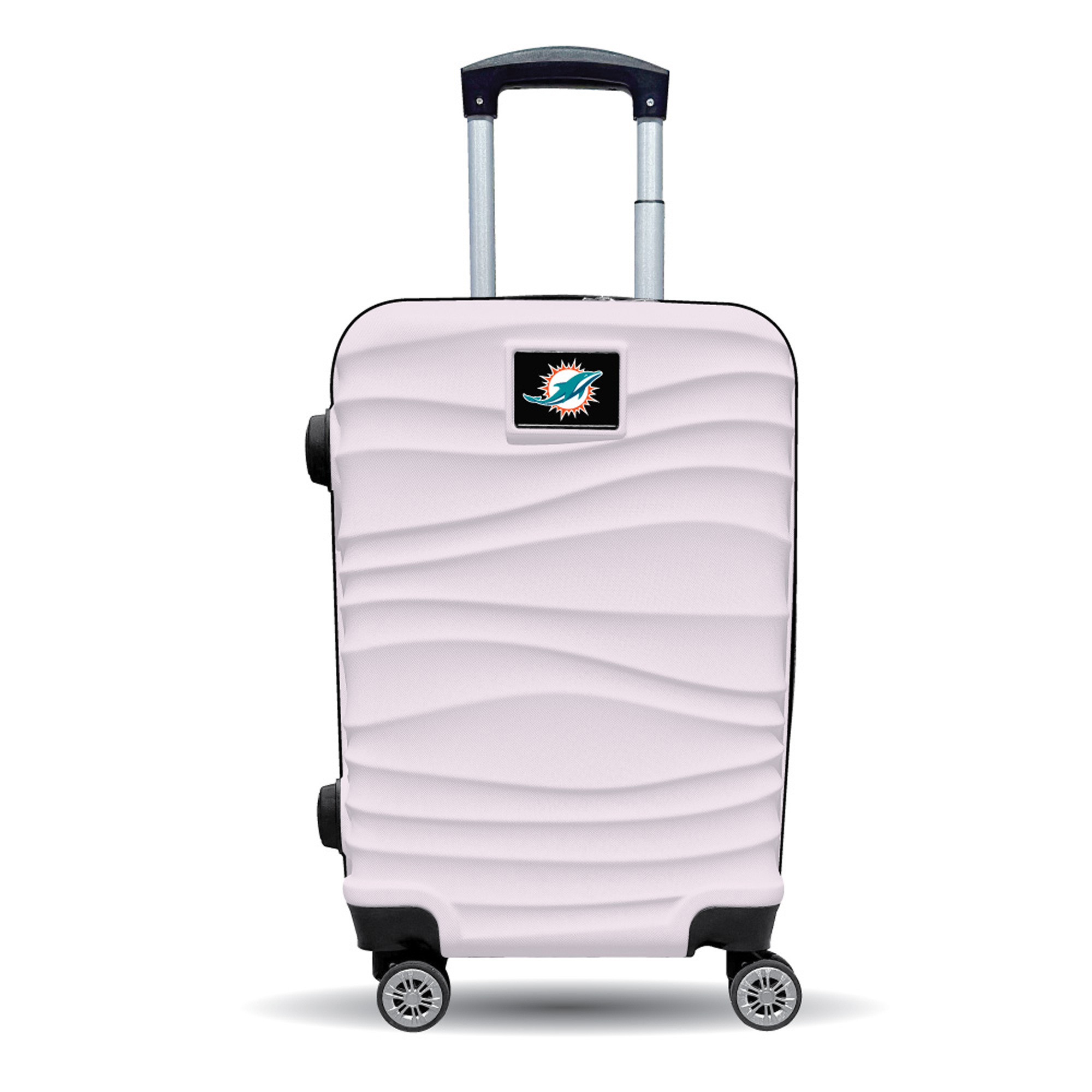 MOJO Miami Dolphins Pink Color Blitz Carry-On Hardcase Spinner Luggage