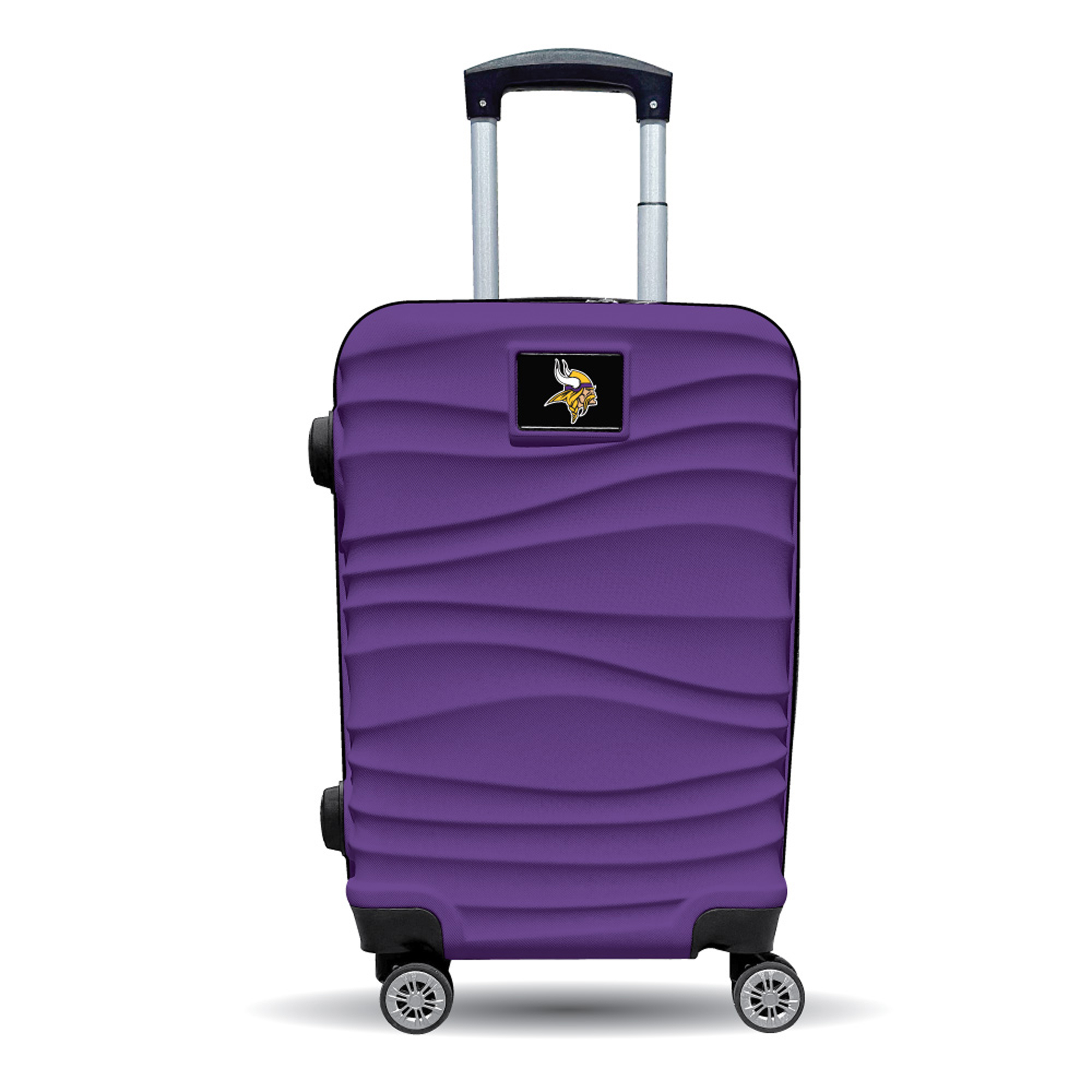 MOJO Minnesota Vikings Purple Color Blitz Carry-On Hardcase Spinner Luggage