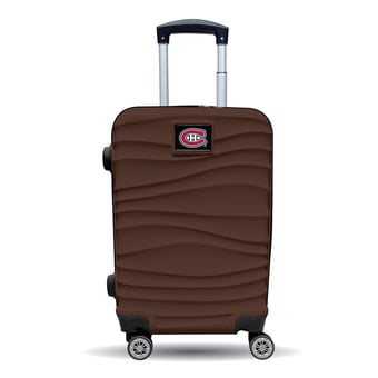 MOJO Montreal Canadiens Brown Color Blitz Carry-On Hardcase Spinner Luggage