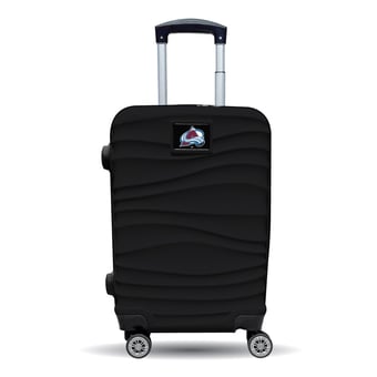 MOJO Colorado Avalanche Black Color Blitz Carry-On Hardcase Spinner Luggage