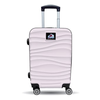 MOJO Colorado Avalanche Pink Color Blitz Carry-On Hardcase Spinner Luggage