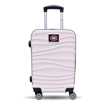 MOJO Montreal Canadiens Pink Color Blitz Carry-On Hardcase Spinner Luggage