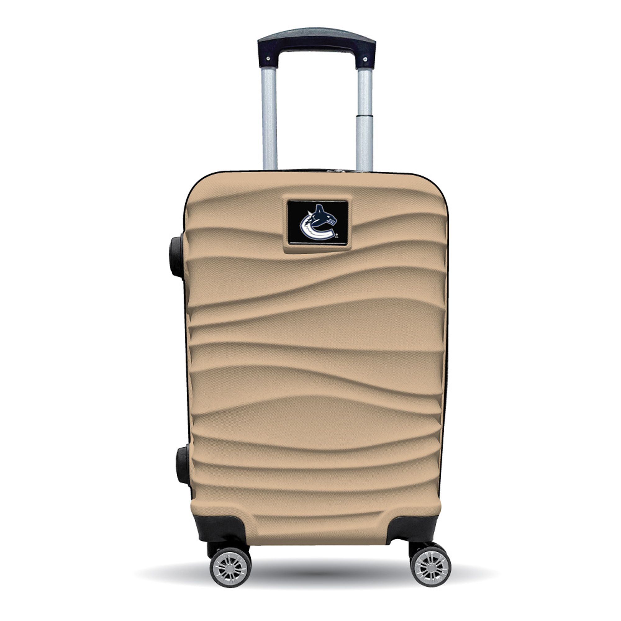MOJO Vancouver Canucks Tan Color Blitz Carry-On Hardcase Spinner Luggage