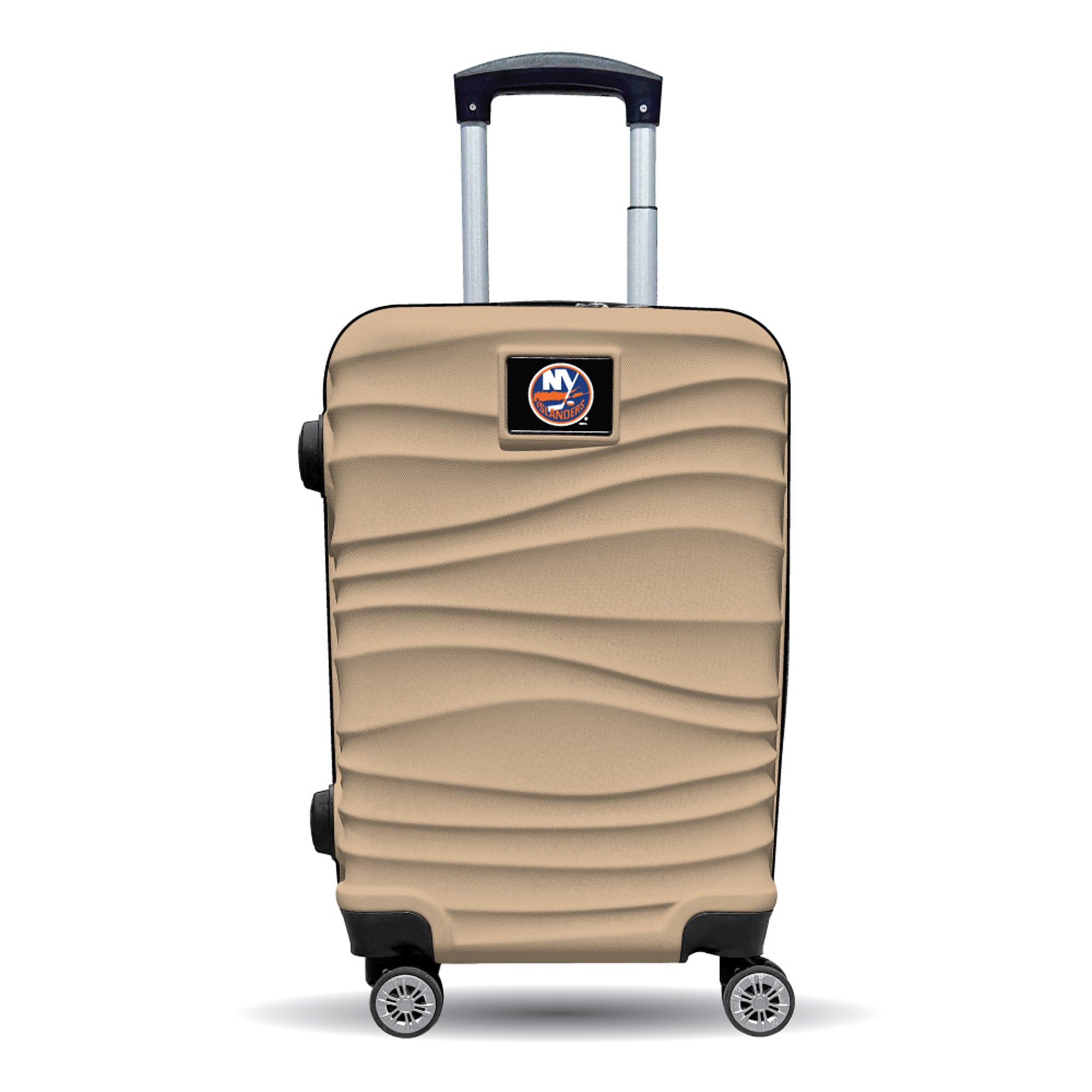 MOJO New York Islanders Tan Color Blitz Carry-On Hardcase Spinner Luggage