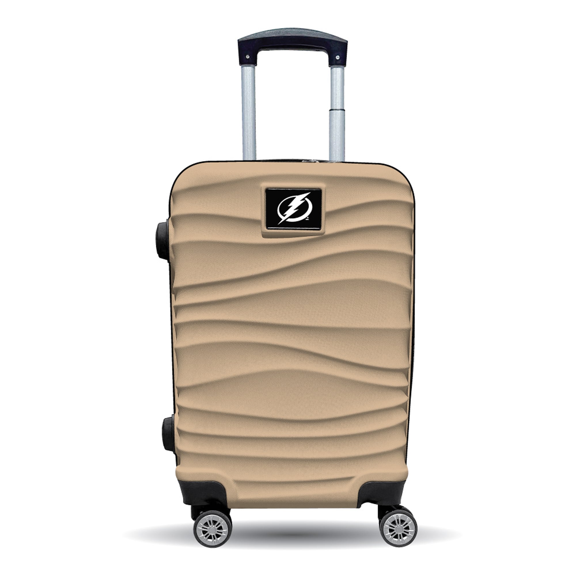 MOJO Tampa Bay Lightning Tan Color Blitz Carry-On Hardcase Spinner Luggage