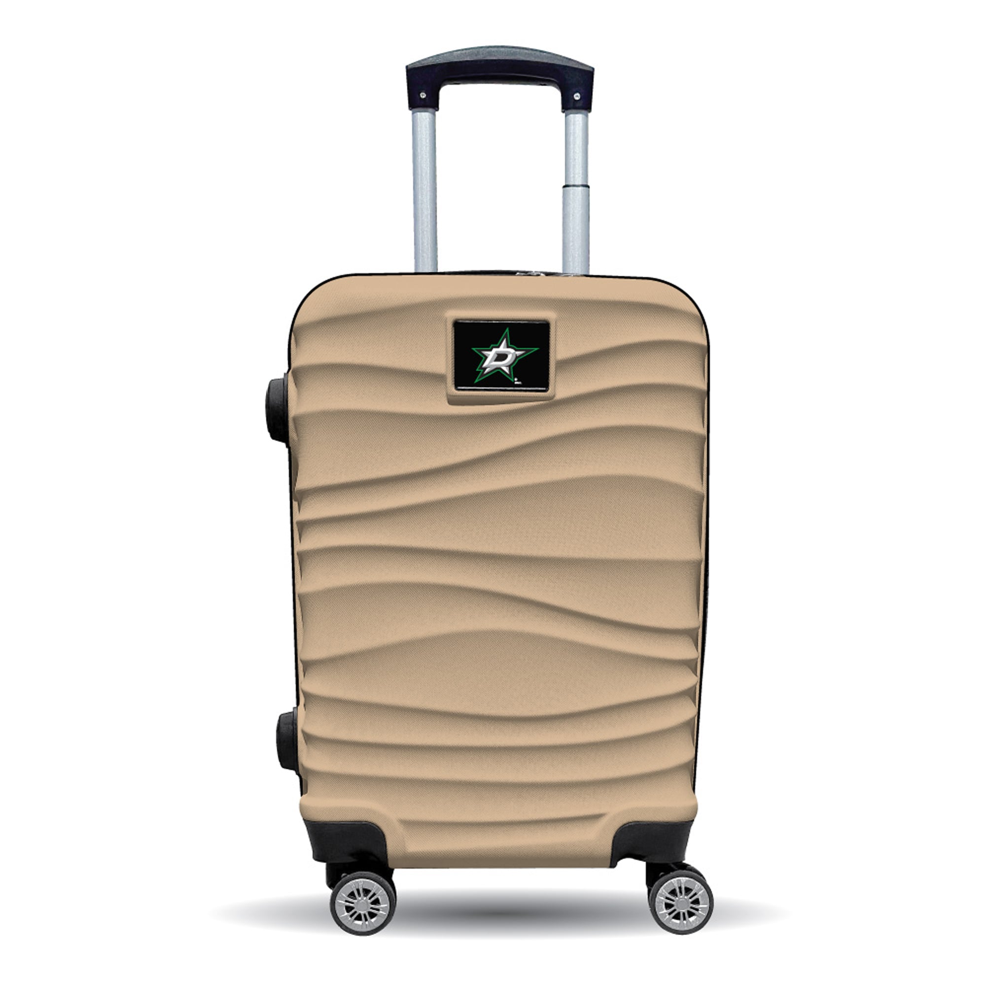 MOJO Dallas Stars Tan Color Blitz Carry-On Hardcase Spinner Luggage