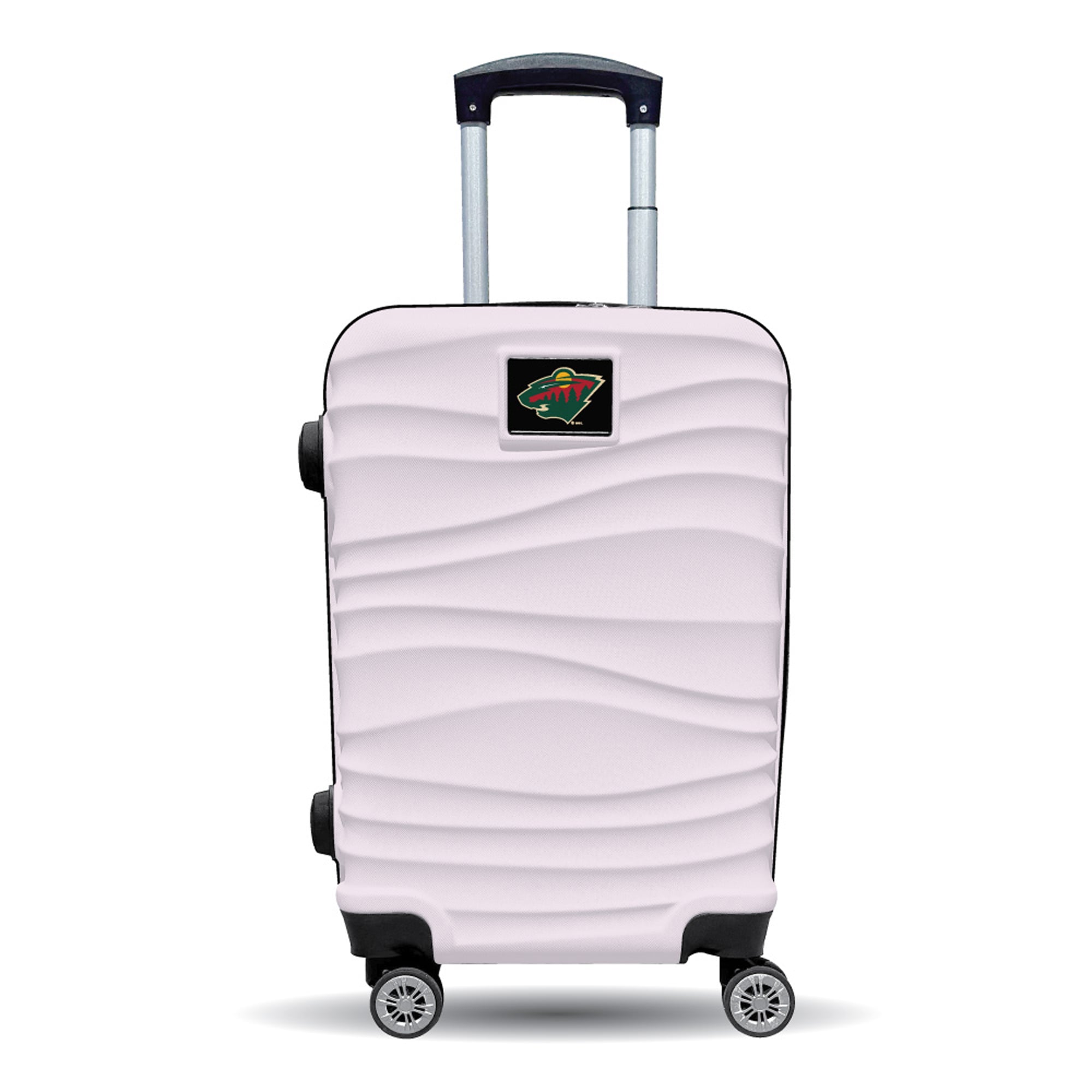 MOJO Minnesota Wild Pink Color Blitz Carry-On Hardcase Spinner Luggage