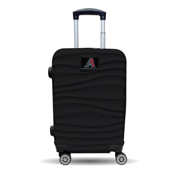 MOJO Arizona Diamondbacks Black Color Blitz Carry-On Hardcase Spinner Luggage