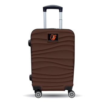 MOJO Baltimore Orioles Brown Color Blitz Carry-On Hardcase Spinner Luggage