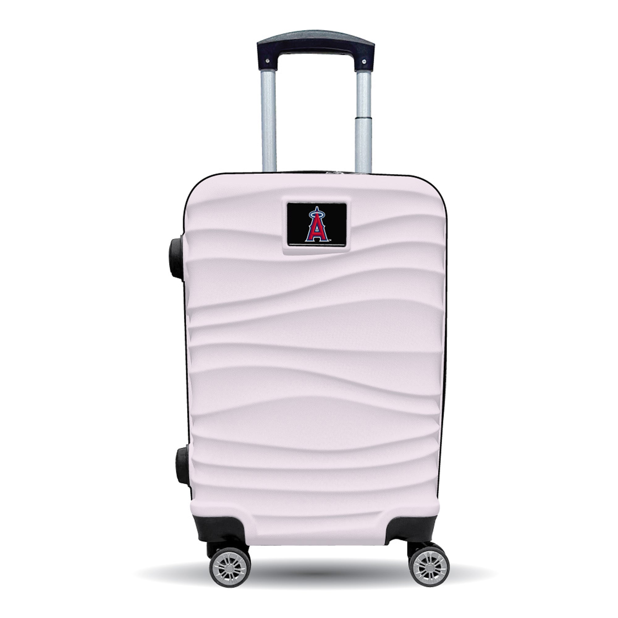 MOJO Los Angeles Angels Pink Color Blitz Carry-On Hardcase Spinner Luggage