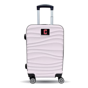 MOJO Cleveland Guardians Pink Color Blitz Carry-On Hardcase Spinner Luggage