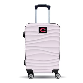 MOJO Cincinnati Reds Pink Color Blitz Carry-On Hardcase Spinner Luggage
