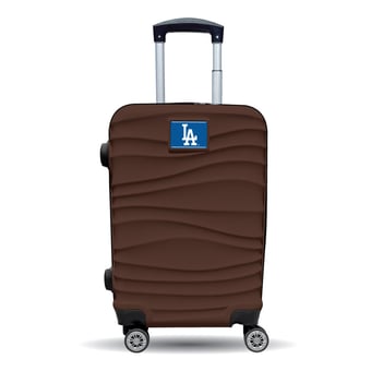 MOJO Los Angeles Dodgers Brown Color Blitz Carry-On Hardcase Spinner Luggage