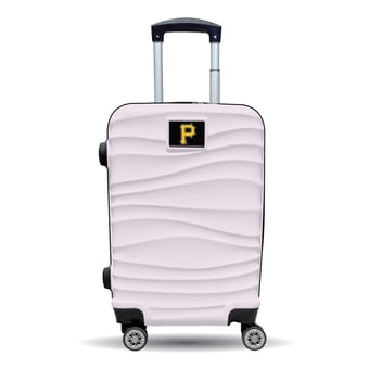 MOJO Pittsburgh Pirates Pink Color Blitz Carry-On Hardcase Spinner Luggage