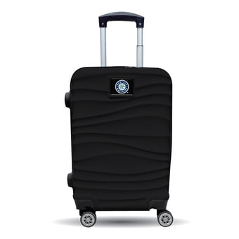 MOJO Seattle Mariners Black Color Blitz Carry-On Hardcase Spinner Luggage