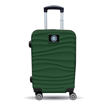 MOJO Seattle Mariners Green Color Blitz Carry-On Hardcase Spinner Luggage