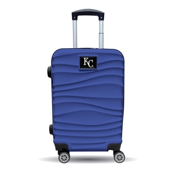 MOJO Kansas City Royals Blue Color Blitz Carry-On Hardcase Spinner Luggage