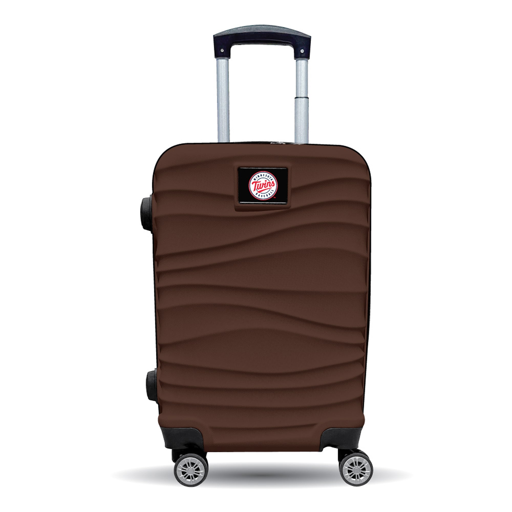 MOJO Minnesota Twins Brown Color Blitz Carry-On Hardcase Spinner Luggage