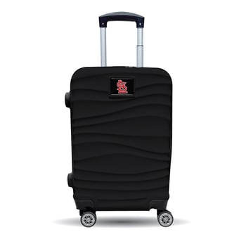 MOJO St. Louis Cardinals Black Color Blitz Carry-On Hardcase Spinner Luggage