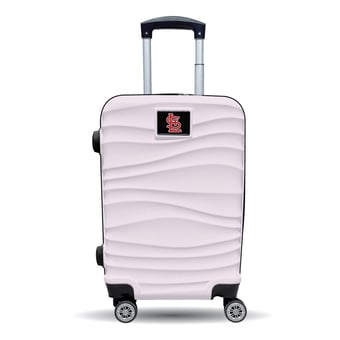 MOJO St. Louis Cardinals Pink Color Blitz Carry-On Hardcase Spinner Luggage