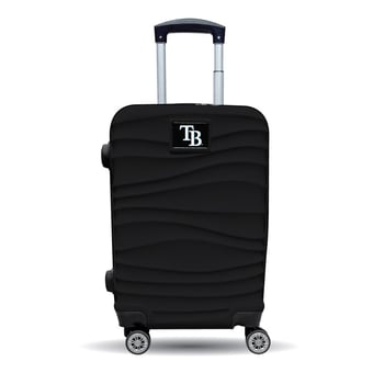 MOJO Tampa Bay Rays Black Color Blitz Carry-On Hardcase Spinner Luggage