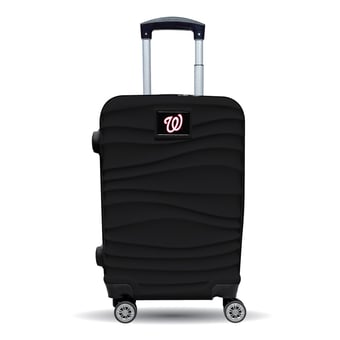 MOJO Washington Nationals Black Color Blitz Carry-On Hardcase Spinner Luggage
