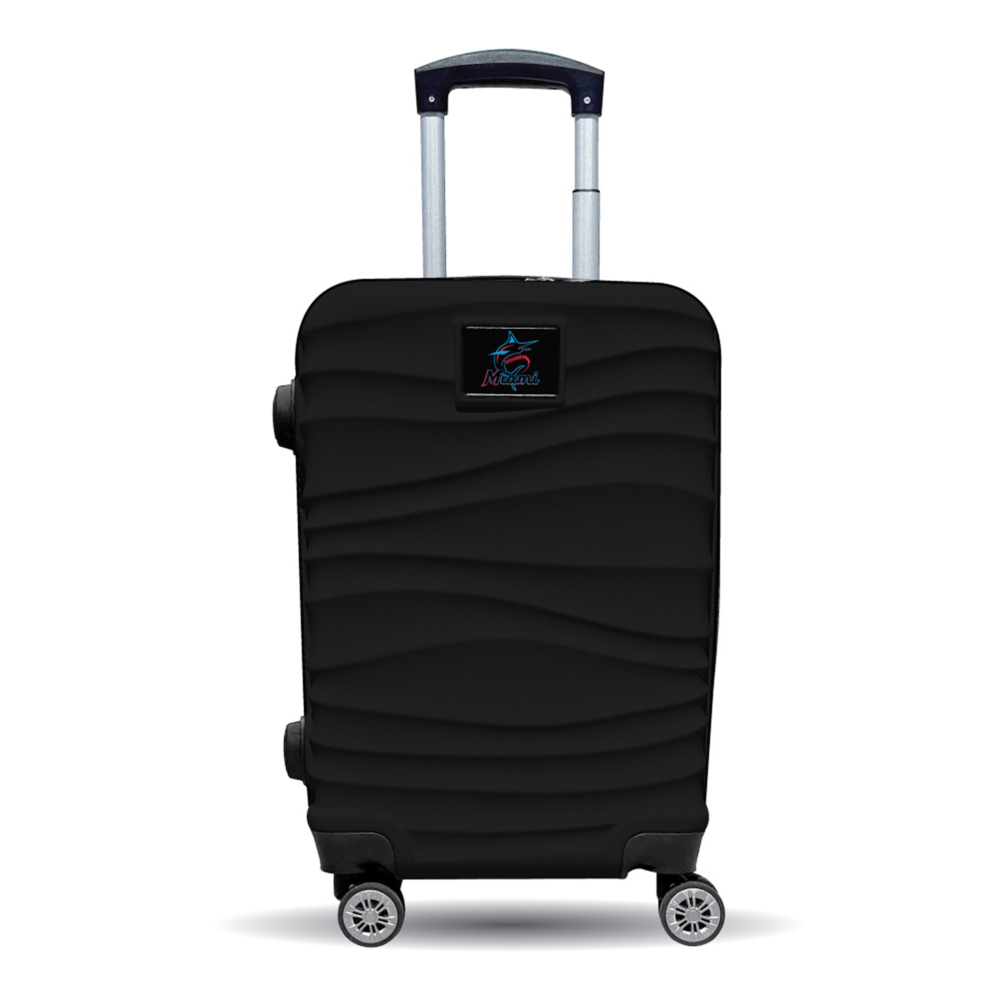 MOJO Miami Marlins Color Blitz Carry-On Hardcase Spinner Luggage