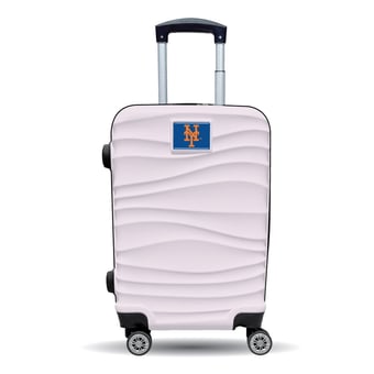 MOJO New York Mets Pink Color Blitz Carry-On Hardcase Spinner Luggage