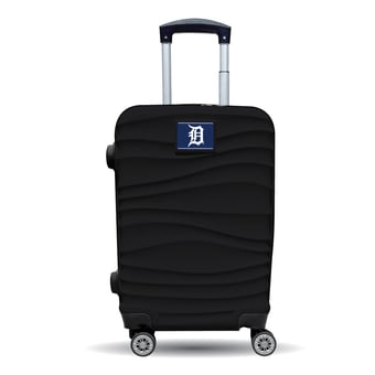 MOJO Detroit Tigers Black Color Blitz Carry-On Hardcase Spinner Luggage