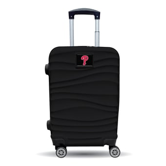 MOJO Philadelphia Phillies Black Color Blitz Carry-On Hardcase Spinner Luggage