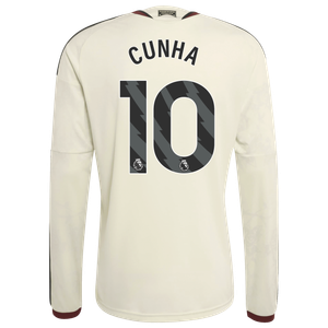 Maillot Third Manchester United adidas 2026-27 - Manches Longues avec flocage Cunha 10, vue 4