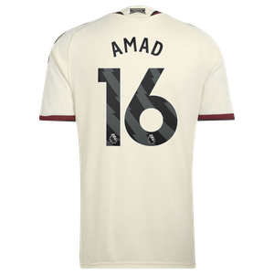 Maillot Third Manchester United adidas 2026-27 avec flocage Amad 16, vue 4