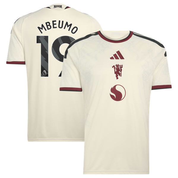 Maillot Third Manchester United adidas 2026-27 avec flocage Mbeumo 19