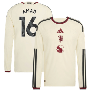 Maillot Third Authentic Manchester United adidas 2026-27 - Manches Longues avec flocage Amad 16, vue 2