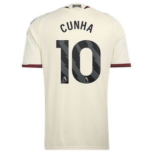 Maillot Third Manchester United adidas 2026-27 avec flocage Cunha 10, vue 4